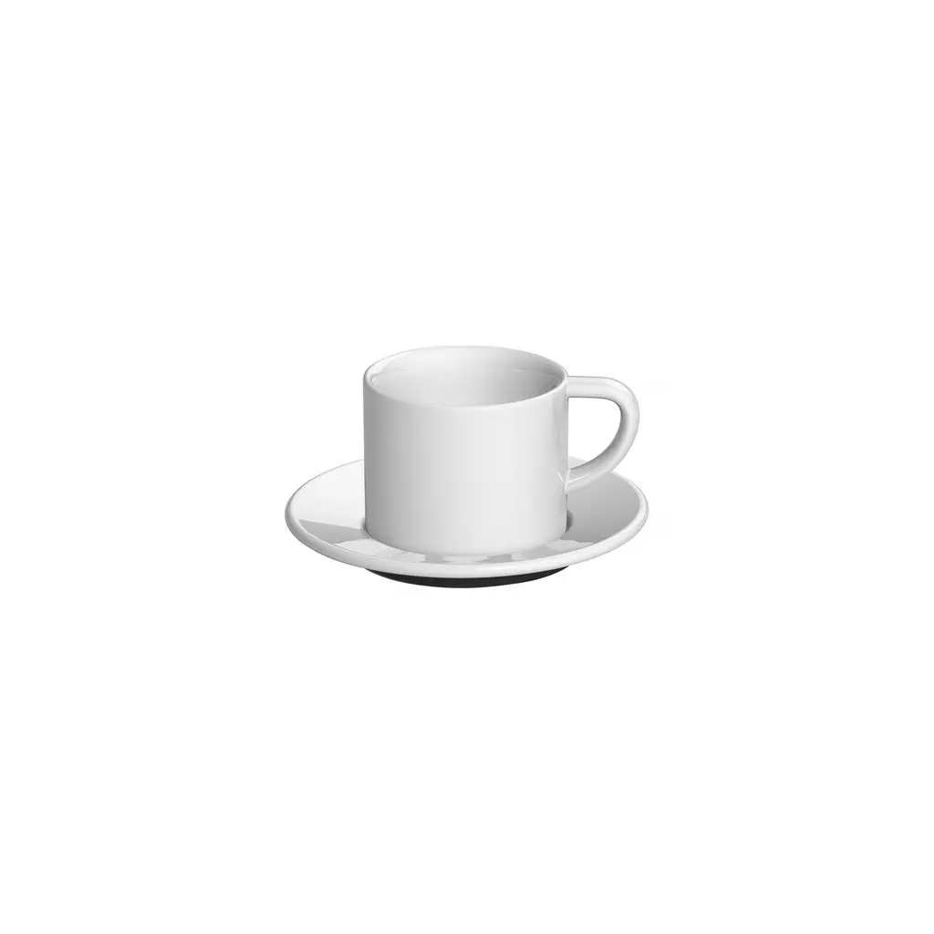 Loveramics Bond - 150 ml Cappuccino cup and saucer - White
