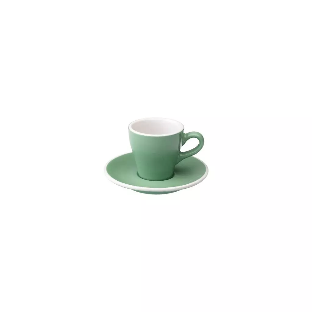 Loveramics Tulip - Cup and saucer - Espresso 80 ml - Mint
