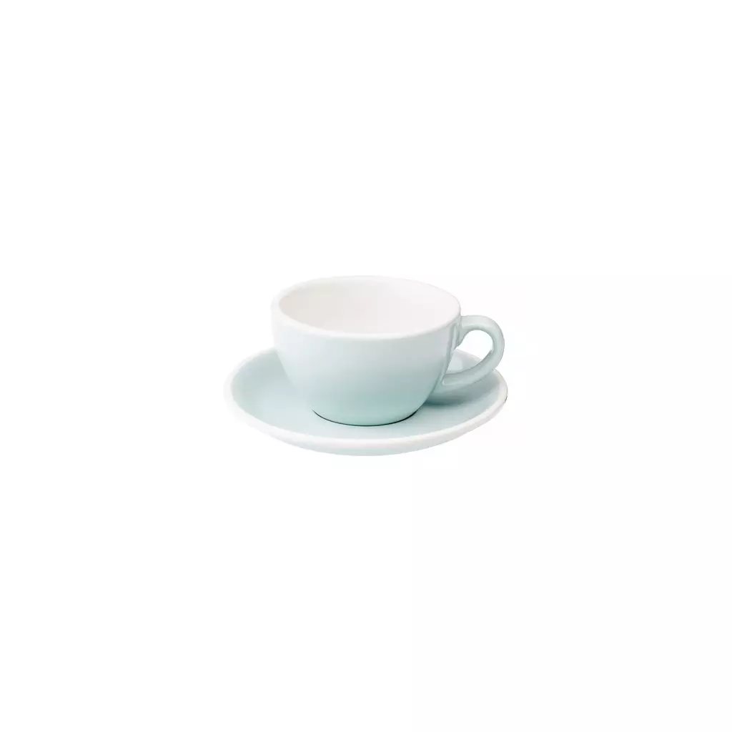 Loveramics Egg - Cappuccino 200 ml Cup and Saucer - River Blue
