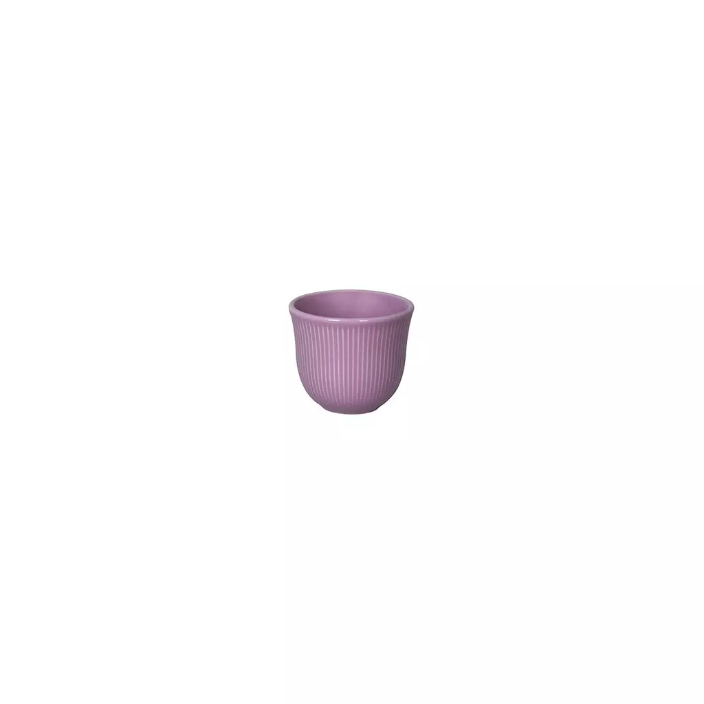 Loveramics Brewers - 80ml Embossed Tasting Cup - Purple