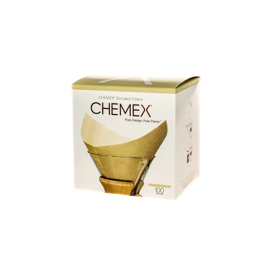 Chemex FSU-100 pro 6-10 šálků kávy přírodní (100ks) papírové filtry