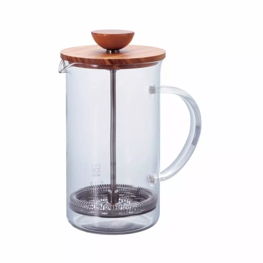 Hario Coffee and Tea Press Olive, 600 ml