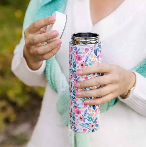 Asobu Le Baton 500 ml květovaná termoska | Lázeňská káva