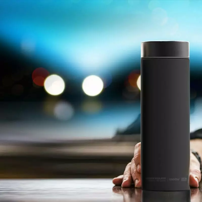 Asobu Le Baton 500 ml šedá termoska | Lázeňská káva