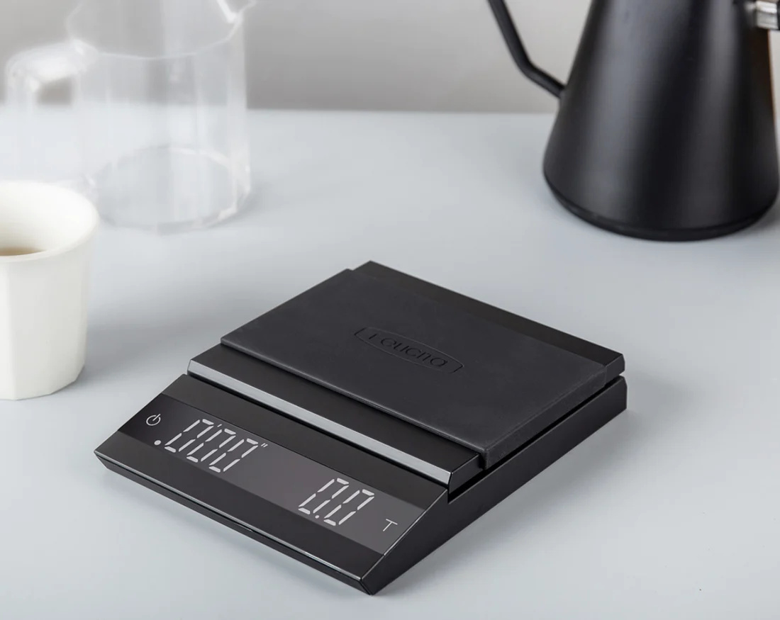 Felicita Parallel digitální váha černá | Lázeňská káva