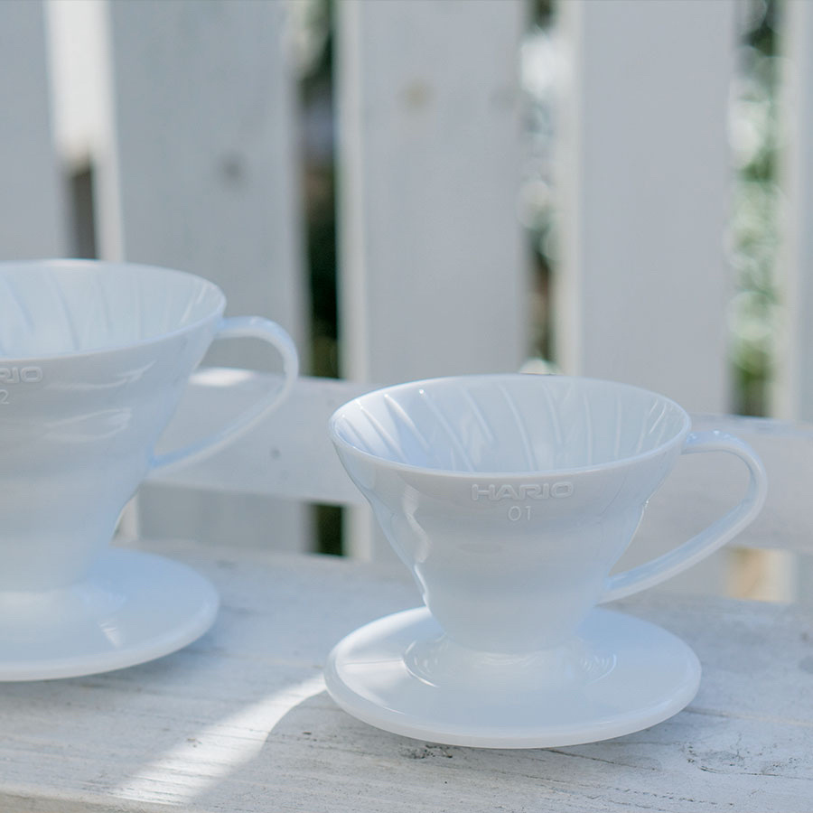 Dripper Hario V60-01 keramický | Lázeňská káva