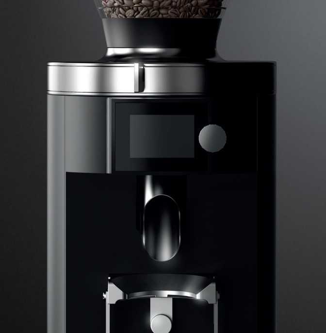 Mlýnek Mahlkönig E65S. Zdroj obrázku: Mahlkönig Mlýnek Mahlkönig E65S.