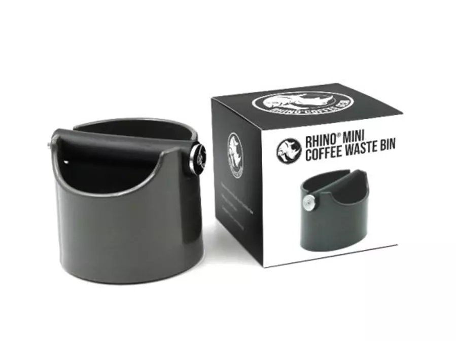 Rhino Mini Coffee Waste Bin odklepávač bílý | Lázeňská káva