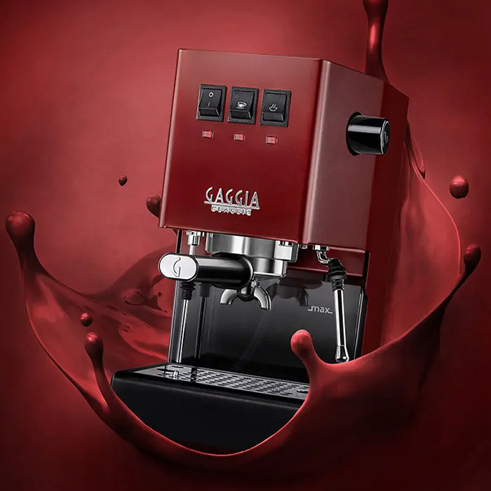 Gaggia New Classic EVO červený | Lázeňská káva