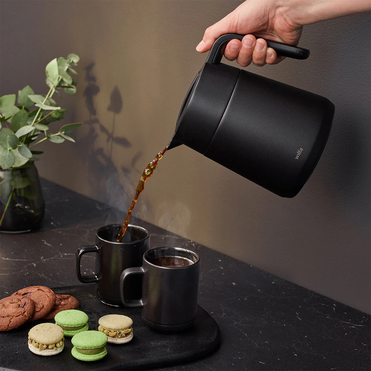 Wilfa Performance Thermo CM9B-T125 černý | Lázeňská káva