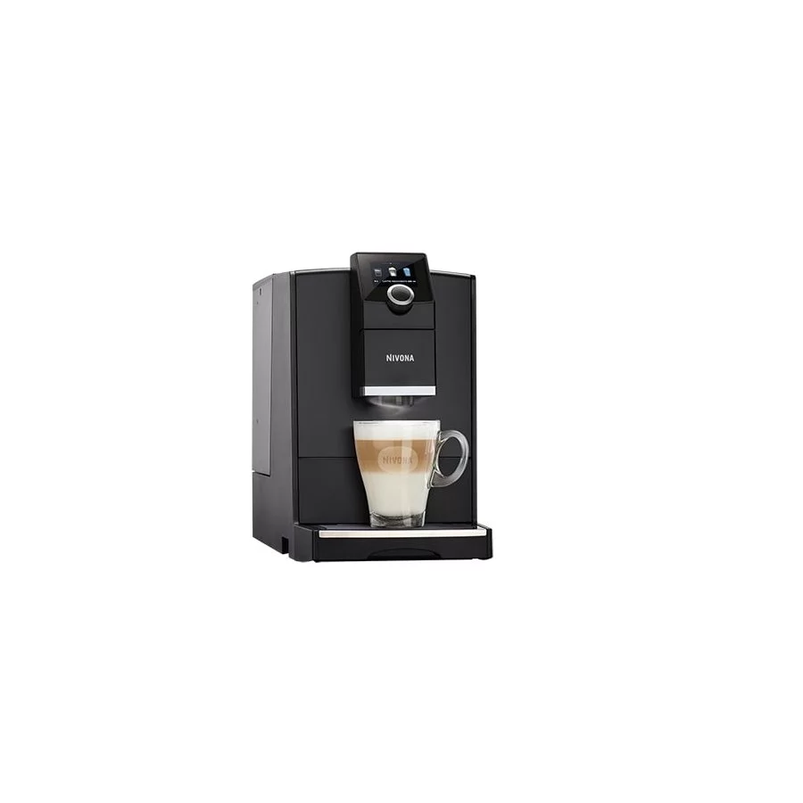 Černý automatický kávovar s caffe latté Nivona NICR 790