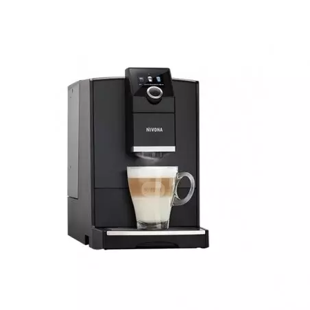 Černý automatický kávovar s caffe latté Nivona NICR 790