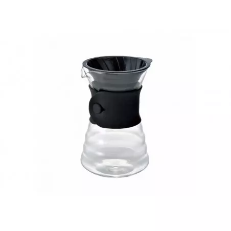 Hario V60 nádoba o objemu 700 ml s černým gumovým držením