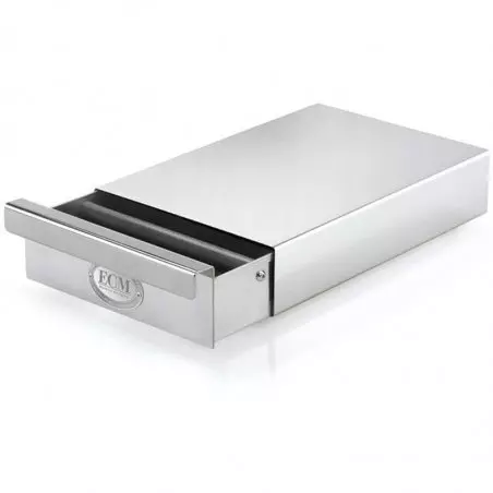 Šuplík pro odklepávaní kávy ECM.