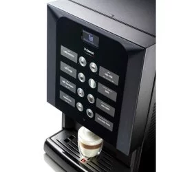 Saeco Iperautomatica automatický kávovar v detailu tlačítek