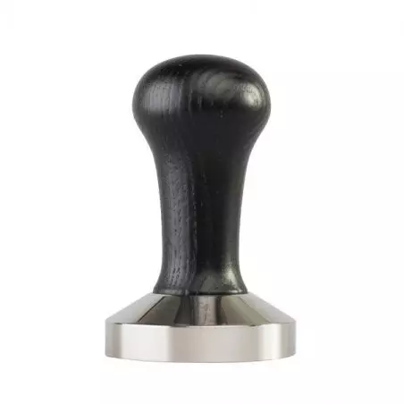 Motta Tamper 58,4 mm s černou rukojetí.