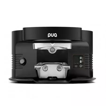 Puqpress M5 58,3 mm automatický tamper pod mlýnek Mahlkonig E80.