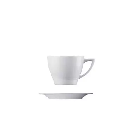 bílý šálek Atlantis pro přípravu cappuccina