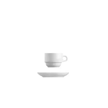 bílý šálek Basic pro přípravu cappuccina