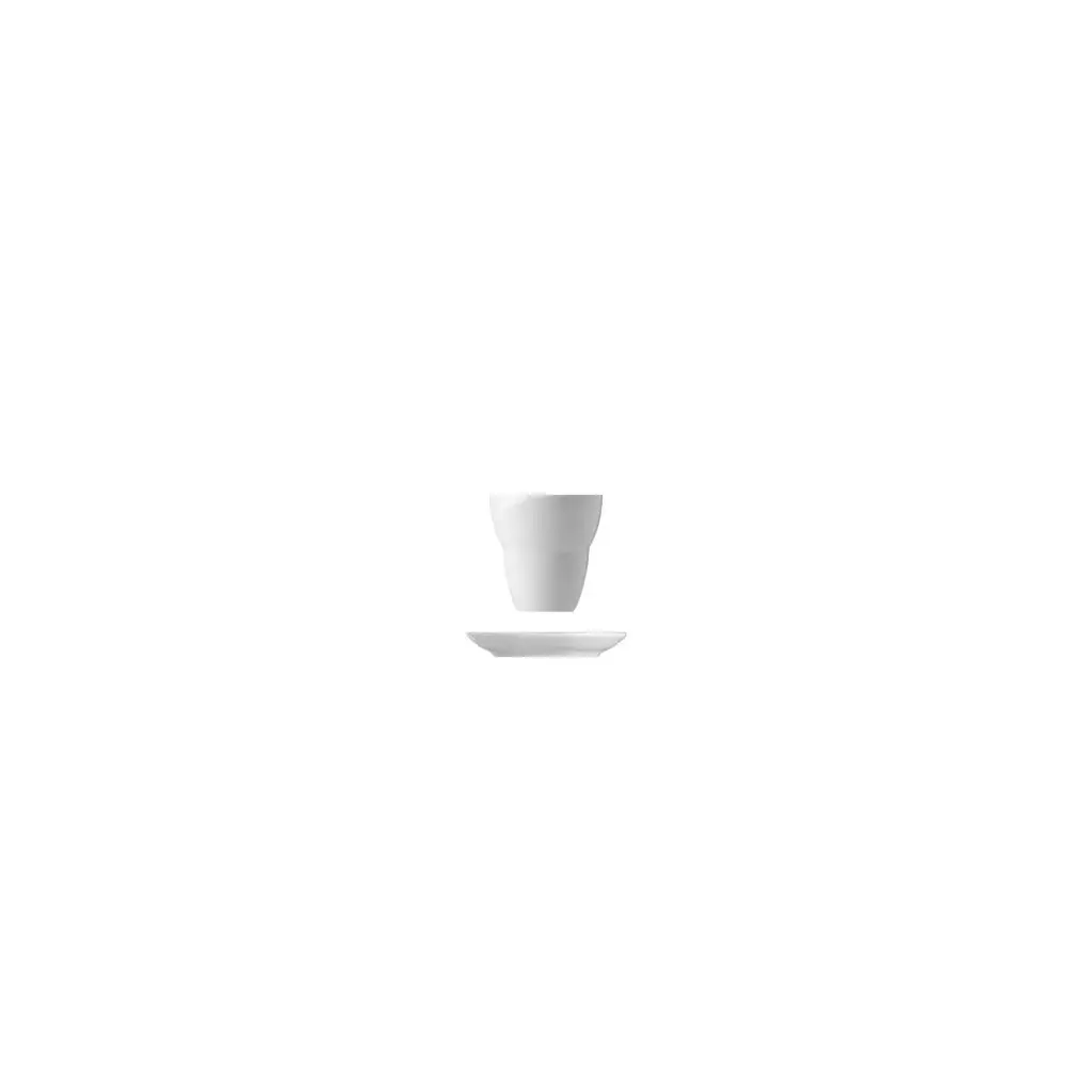 bílý šálek Bellevue na latte