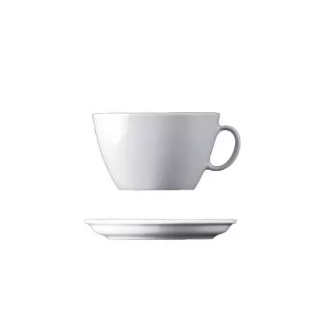 bílý šálek Divers na latte