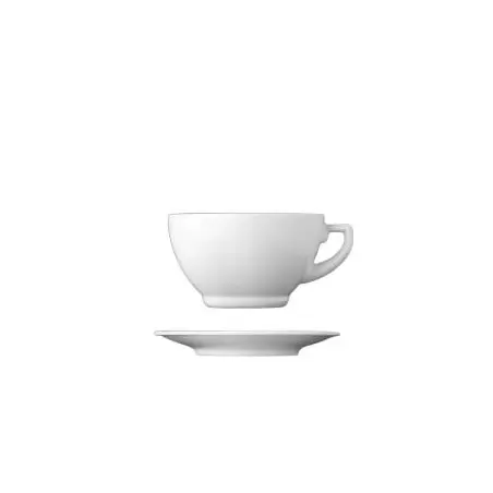 bílý šálek Excellency na latte
