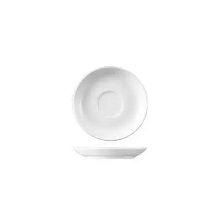 bílý podšálek Isabelle průměr 11 cm