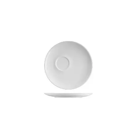 bílý podšálek Isabelle průměr 16 cm
