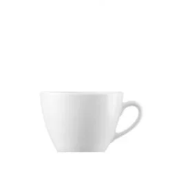 bílý šálek Isabelle na latte