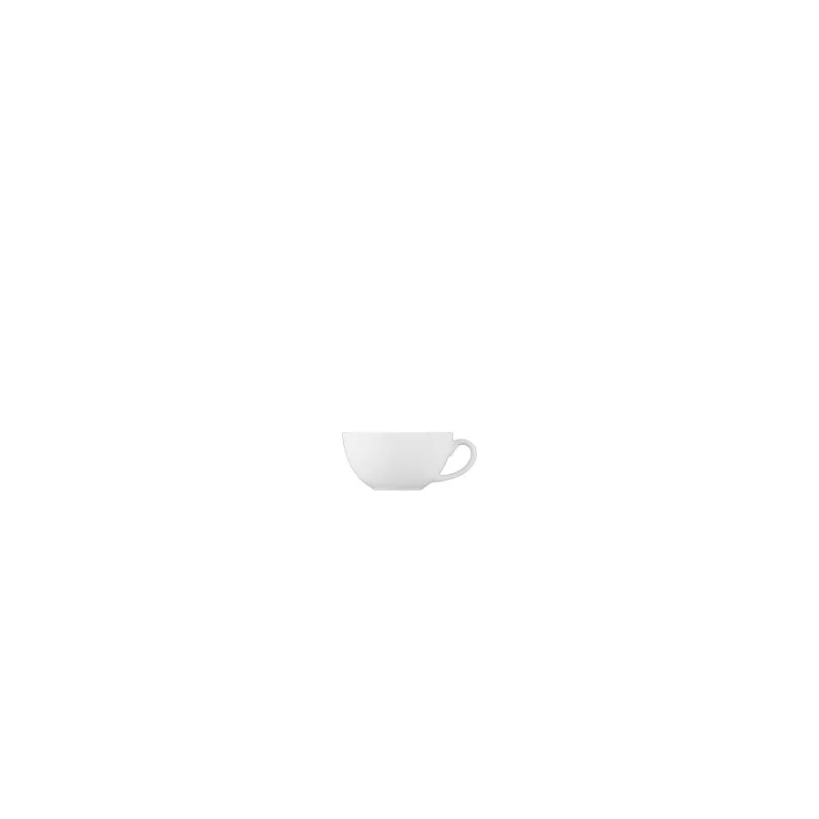 bílý šálek Isabelle na latte