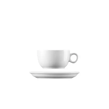 bílý šálek Josefine na latte