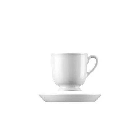 bílý šálek Josefine na latte