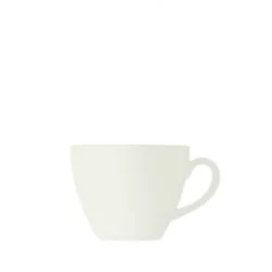 bílý šálek Vintage pro přípravu cappuccina