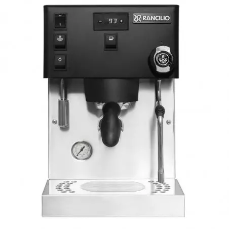 Černý pákový kávovar Rancilio Silvia PRO X.