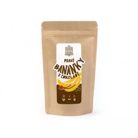 Balení Ajala Pravé banánky v čokoládě 150 g.