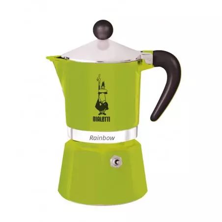 Moka konvice Bialetti Rainbow zelená.