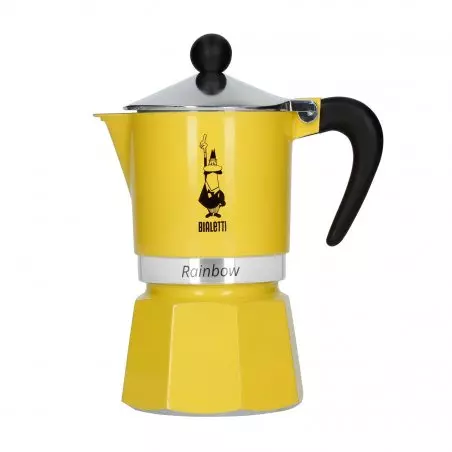 Bialetti Rainbow 3ve žluté barvě.