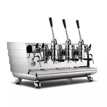 Profesionální pákový kávovar Victoria Arduino 358 White Eagle Leva 3GR v chromovém provedení s příkonem 5000 W.