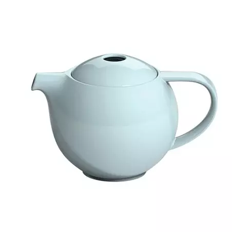 Porcelánová konvička na čaj Loveramics Pro Tea v barvě River blue s objemem 600 ml a sítkem.