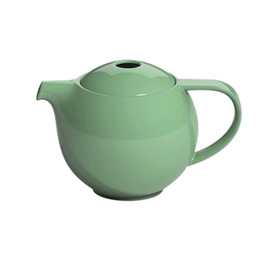 Konvička na čaj Loveramics Pro Tea v mint barvě s objemem 400 ml a integrovaným sítkem.