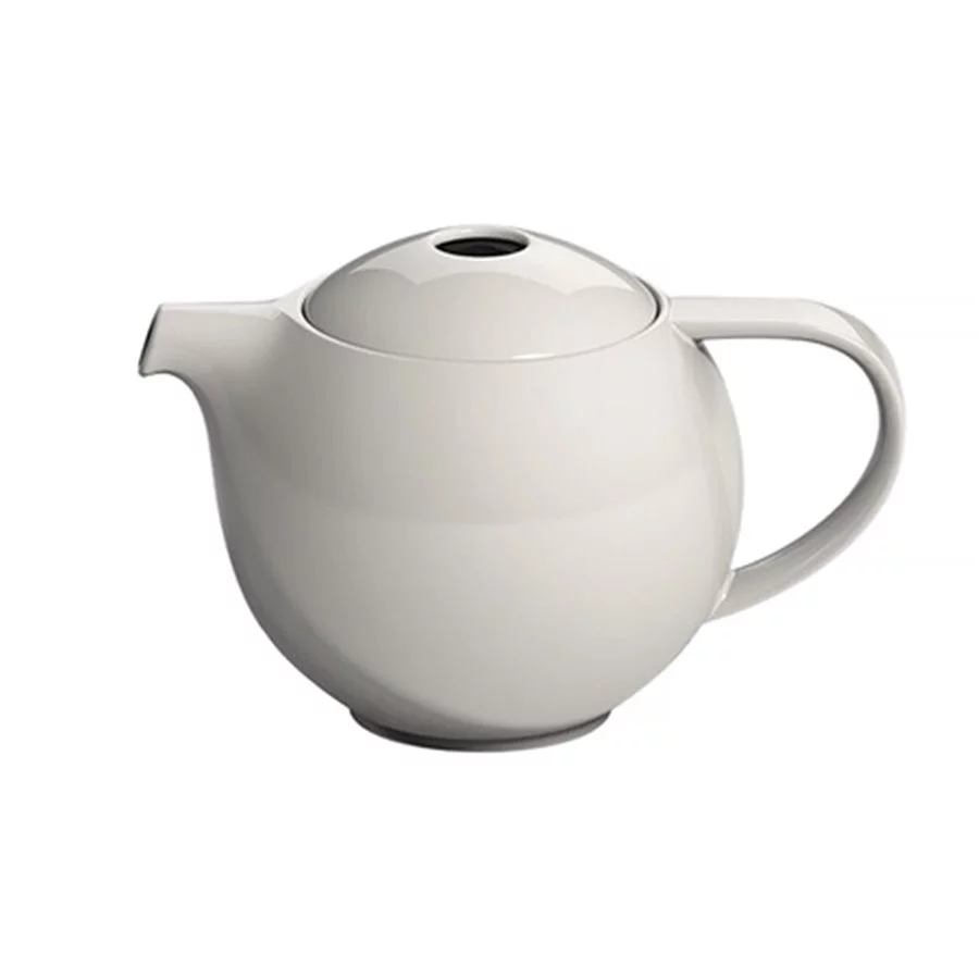 Porcelánový čajník Loveramics Pro Tea v krémové barvě s objemem 400 ml, včetně sítko na čaj.