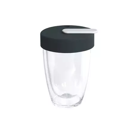 Termohrnek Loveramics Nomad s objemem 250 ml v průhledné barvě, vhodný do kočárku.