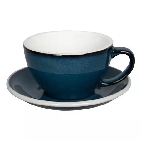 Loveramics Egg - Cafe Latte 300 ml Cup and Saucer - Night Sky