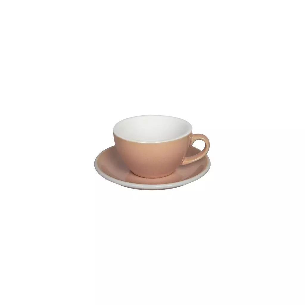 Loveramics Egg - Cappuccino 200 ml Cup and Saucer - Rose