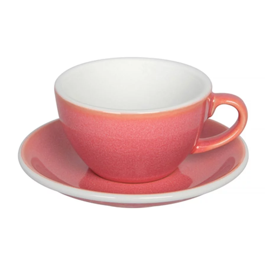 Loveramics Egg - Cappuccino 200 ml Cup and Saucer - Berry