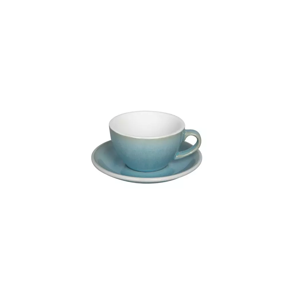 Loveramics Egg - Cappuccino 200 ml Cup and Saucer - Ice Blue Loveramics Egg - Cappuccino 200 ml Cup and Saucer - Ice Blue