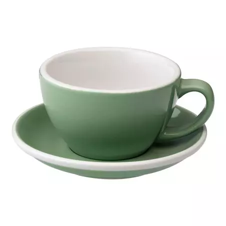 Loveramics Egg - Cafe Latte 300 ml Cup and Saucer - Mint