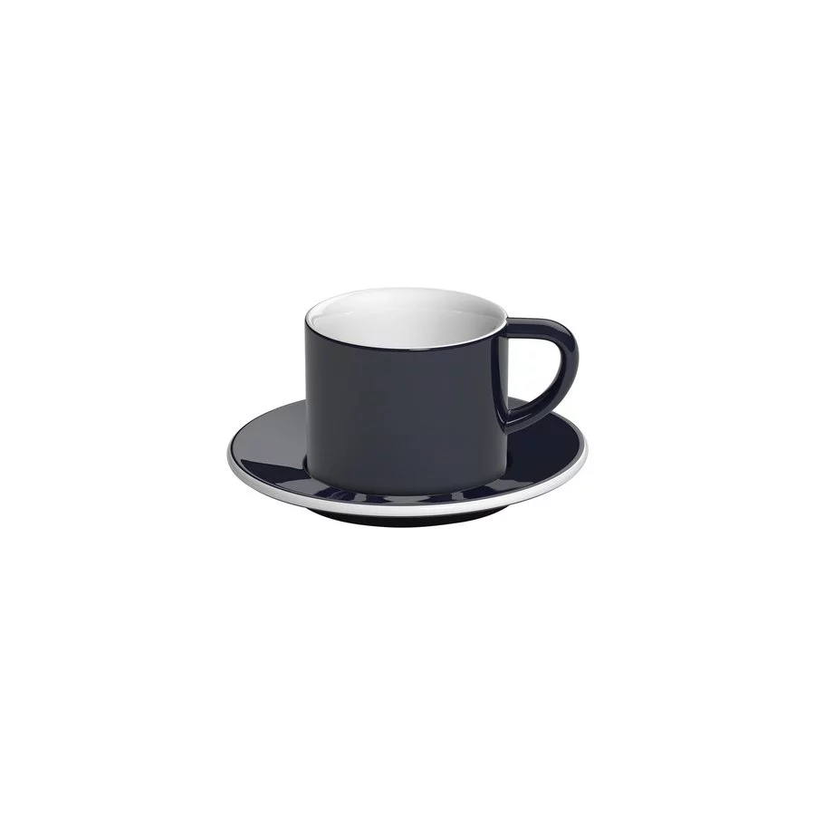 Loveramics Bond - 150 ml Cappuccino cup and saucer - Denim