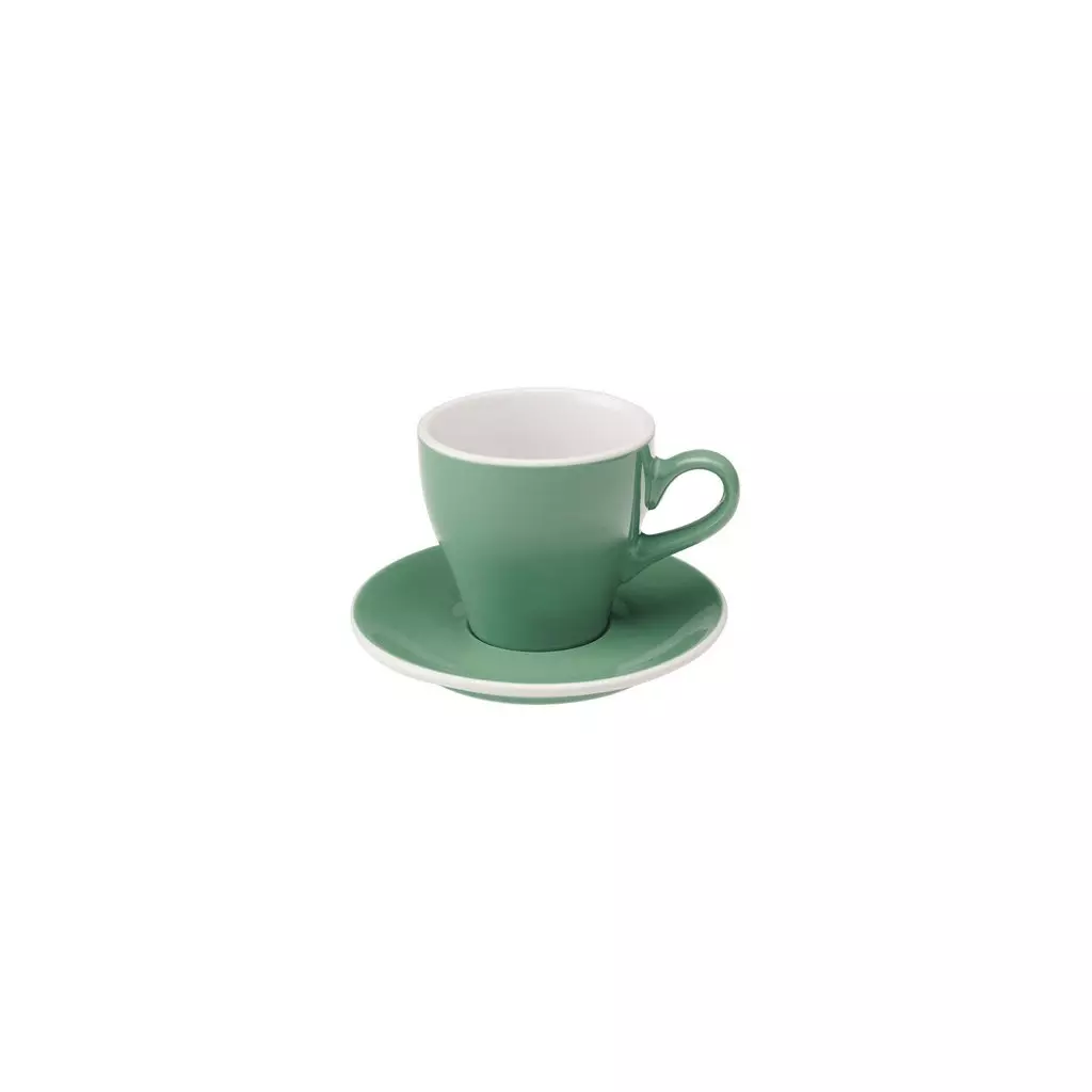 Loveramics Tulip - Cup and sauecr - Cappuccino 180 ml - Mint