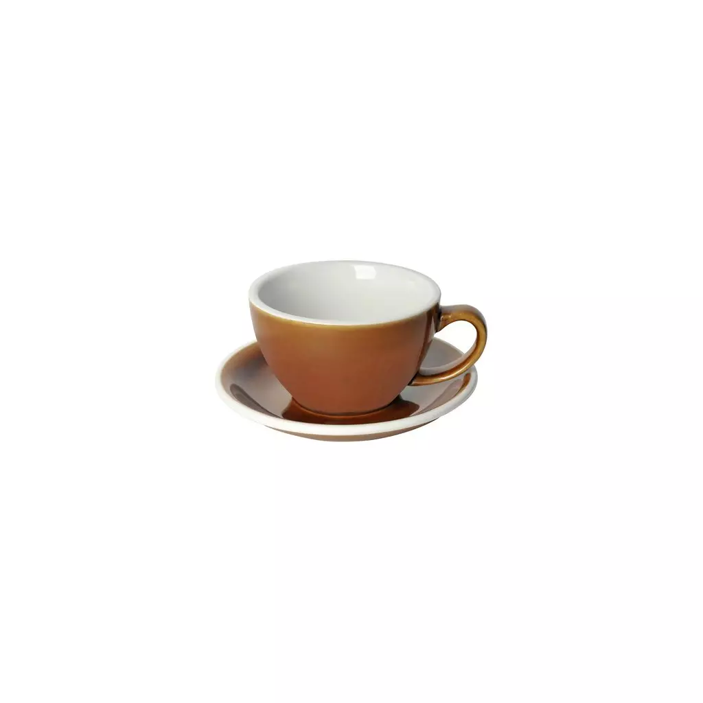 Šálek a podšálek Loveramics Egg - Cafe Latte o objemu 300 ml v karamelové barvě, vyrobený z kvalitního porcelánu. Šálek a podšálek Loveramics Egg - Cafe Latte o objemu 300 ml v karamelové barvě, vyrobený z kvalitního porcelánu.